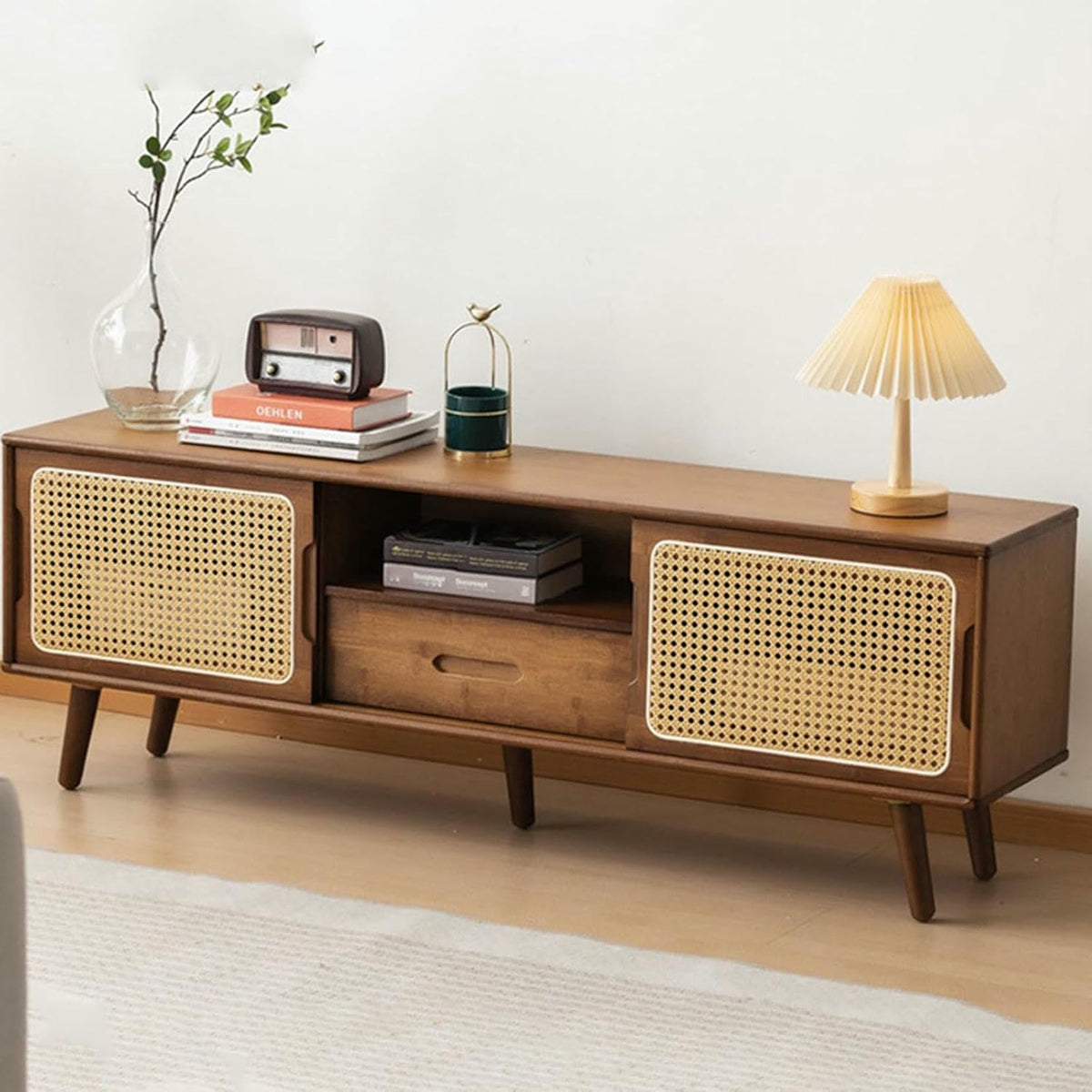 LYJYUJIE Mid-Century TV Stand