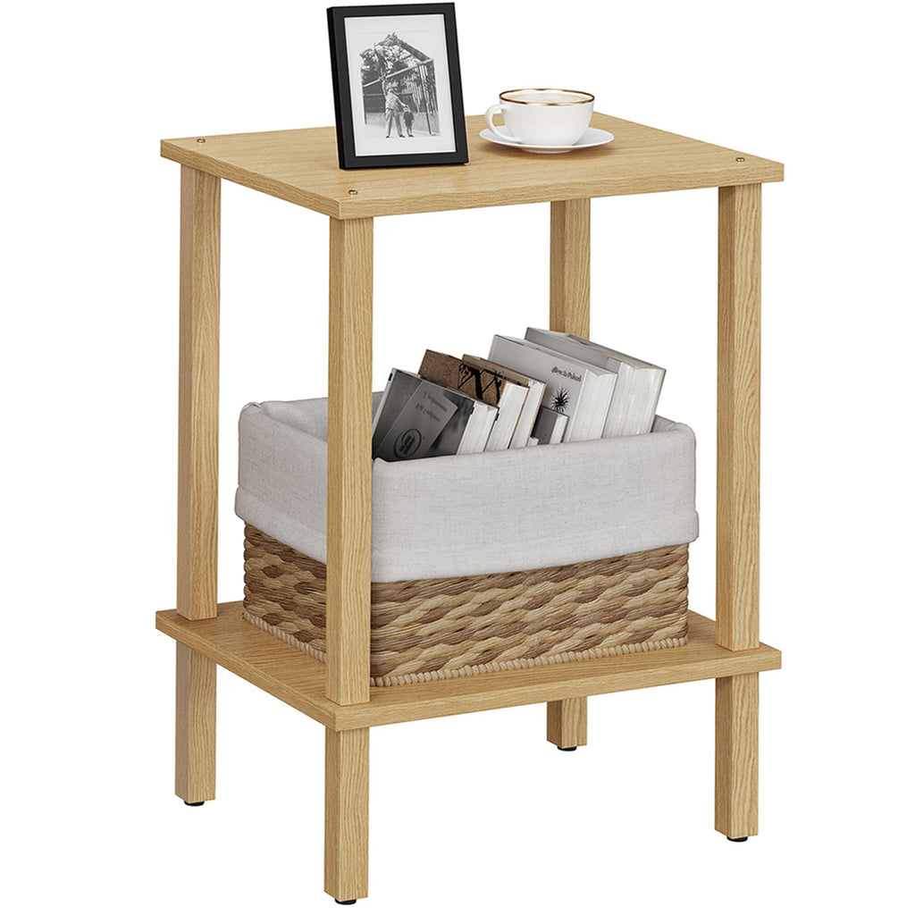 TUTOTAK Two-Tier Side Table