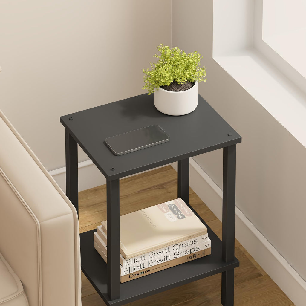 TUTOTAK Two-Tier Side Table