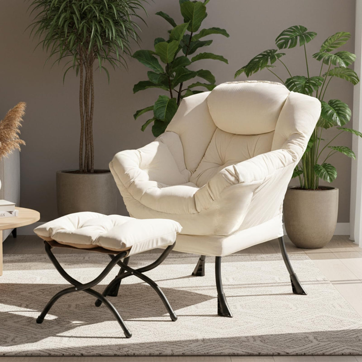 Tiita Lazy Armchair with Ottoman