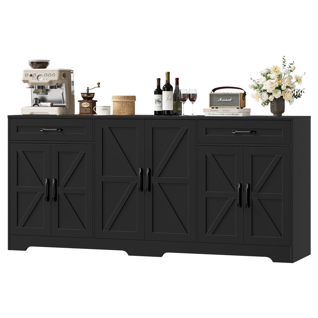 BOTLOG 71-Inch Farmhouse Sideboard