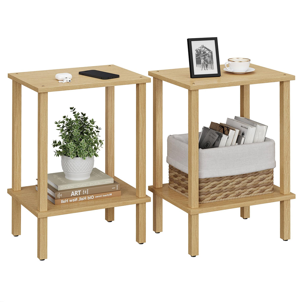 TUTOTAK Two-Tier Side Table