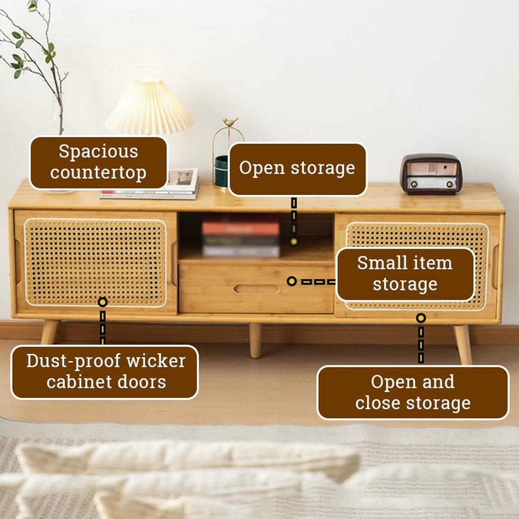 LYJYUJIE Mid-Century TV Stand