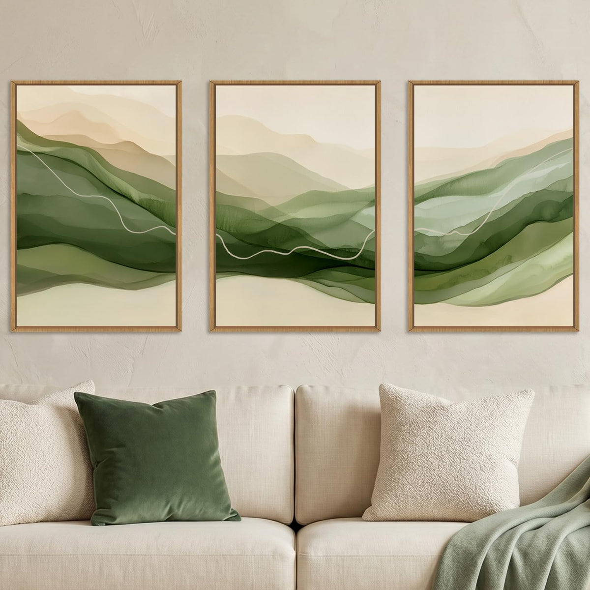 DRACIT Framed Canvas Wall Art Set