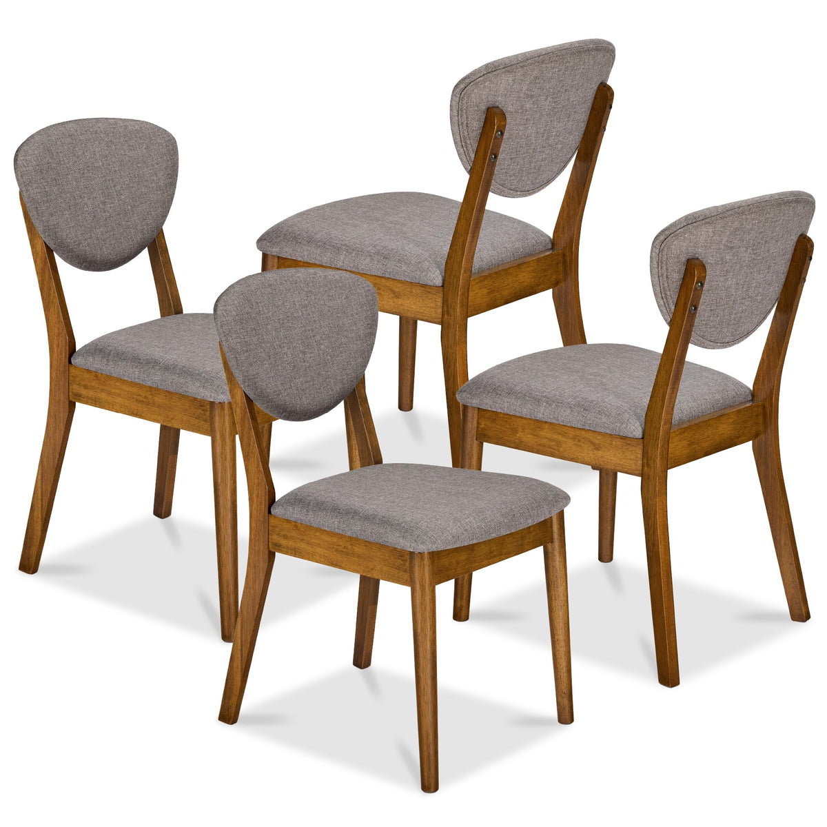 Best Choice Upholstered Wood Dining Chairs