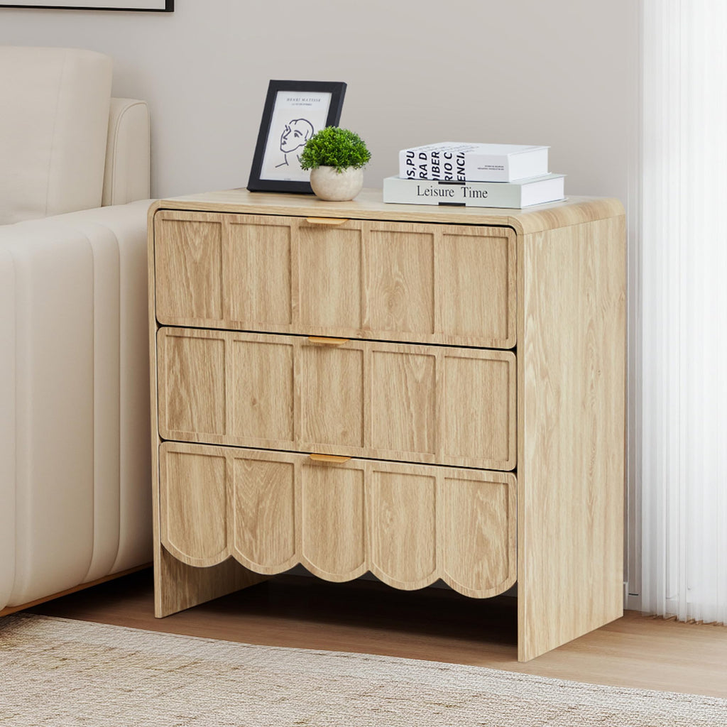 ORRD Wave-Fluted Drawer Dresser