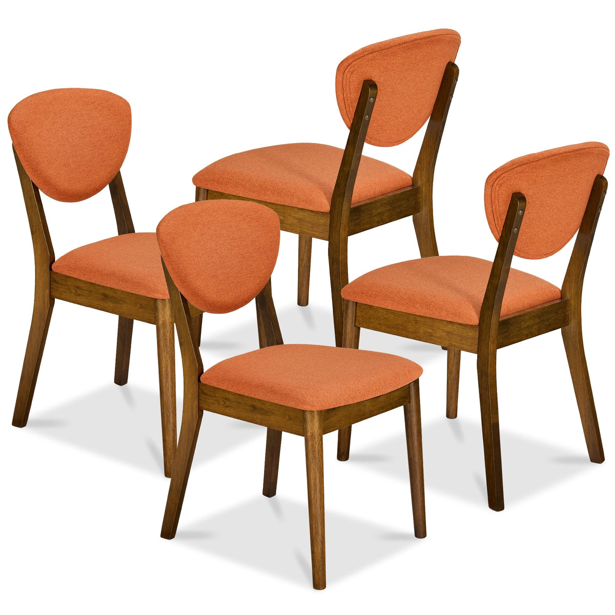 Best Choice Upholstered Wood Dining Chairs