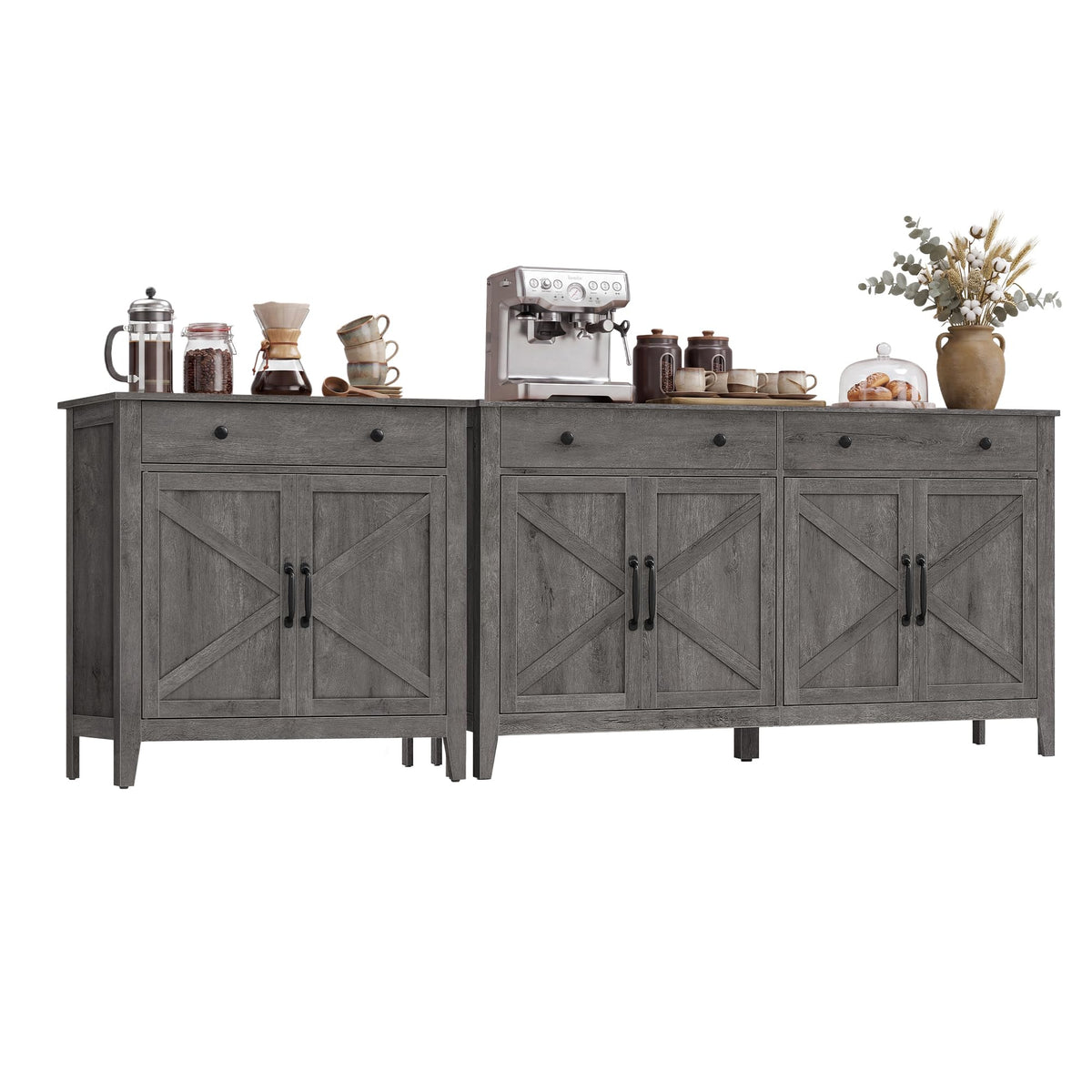 VASAGLE LIRY Buffet and Coffee Bar Cabinet