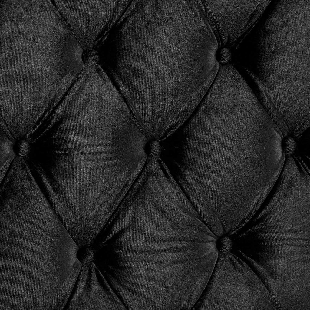 Tall Tufted Upholstered Platform Bed