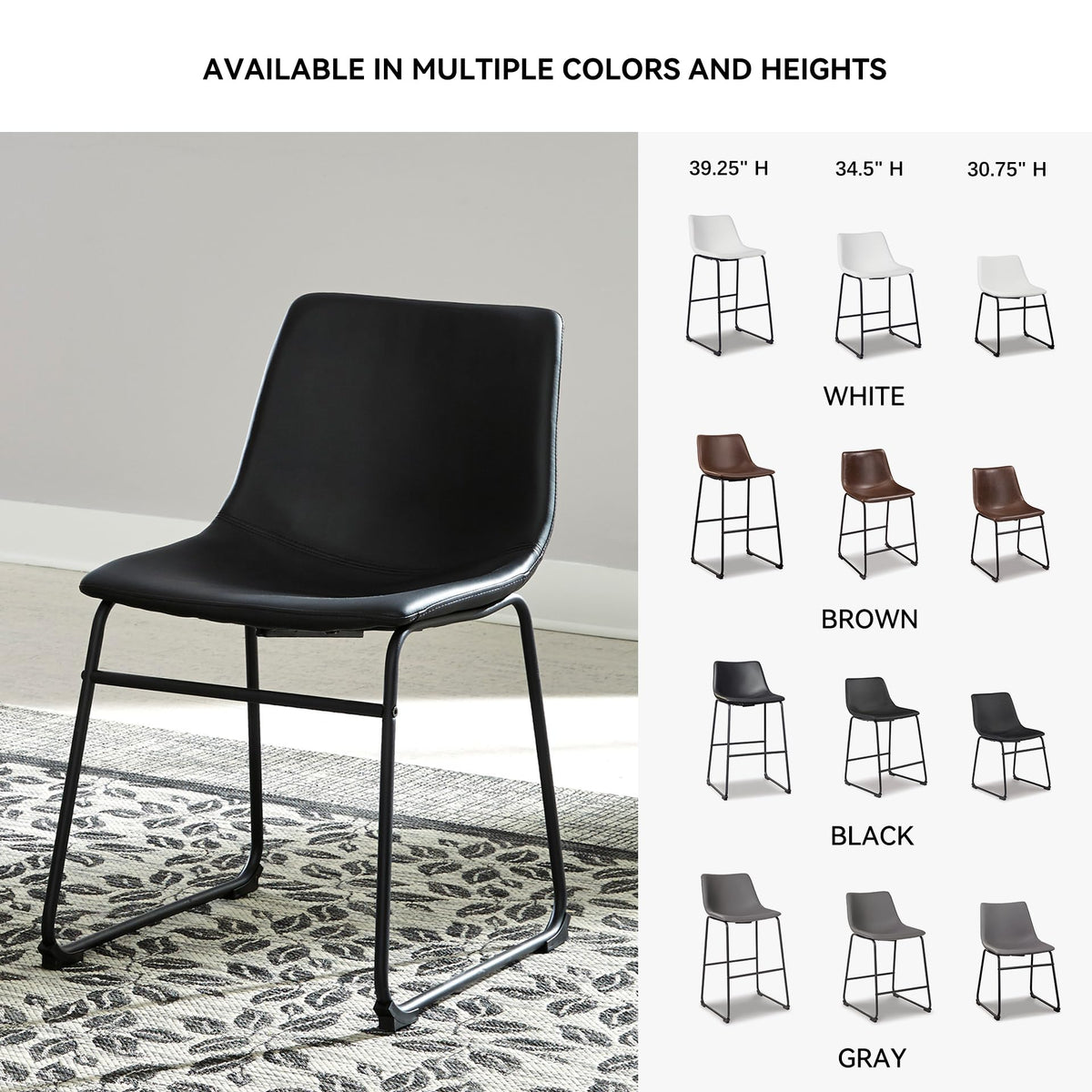 Ashley Centiar Mid-Century Dining Chairs