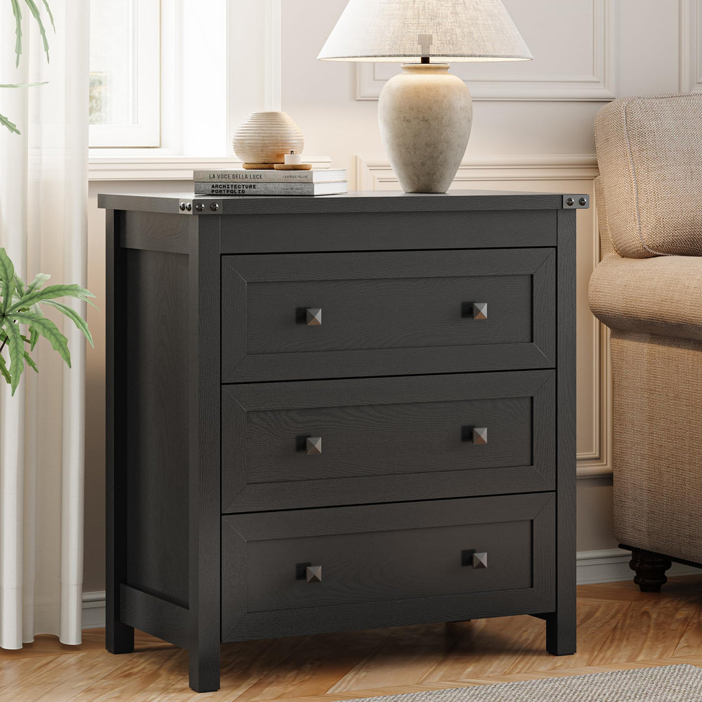 Xixini Three-Drawer Bedroom Dresser