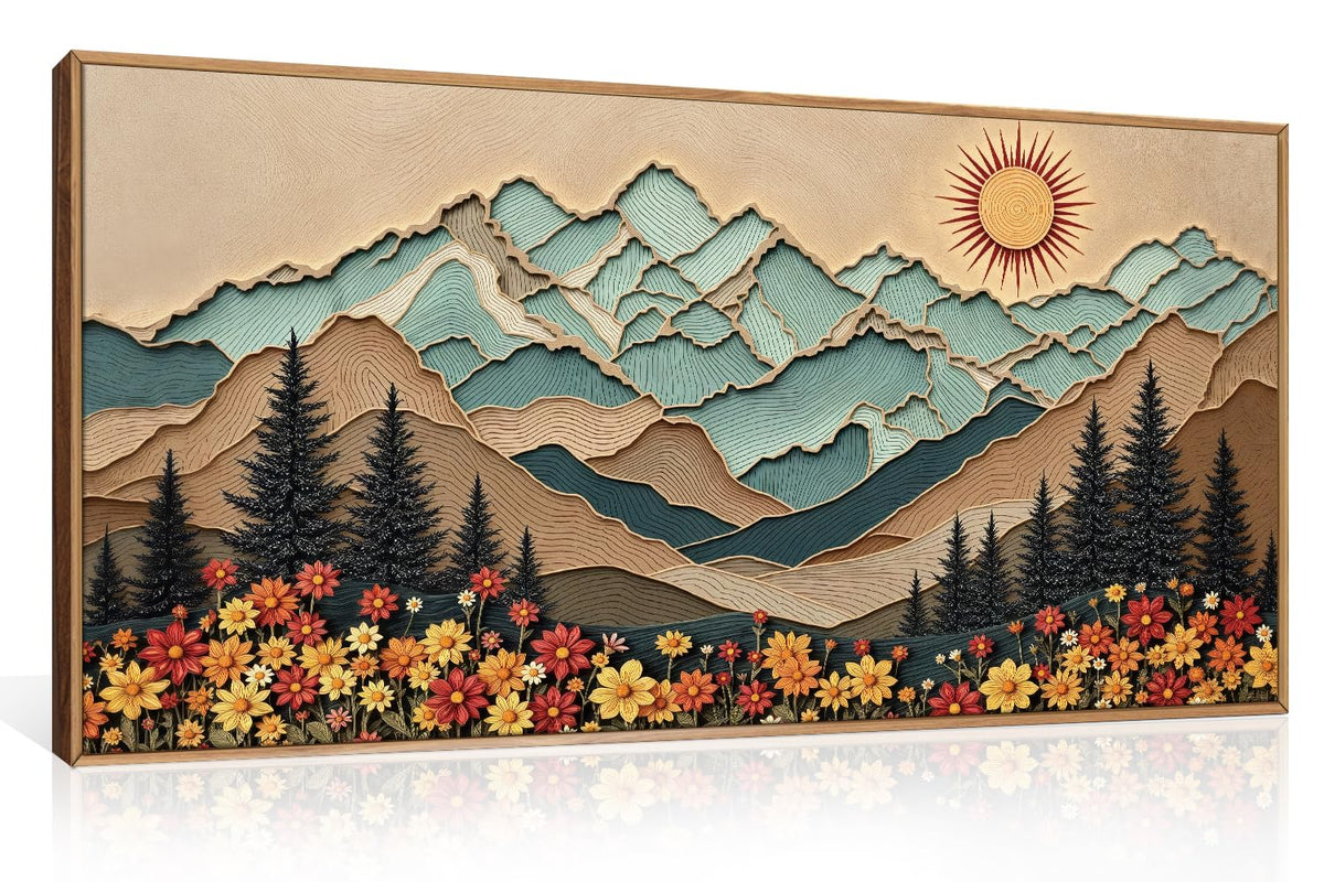 DRACIT Framed Canvas Wall Art Set