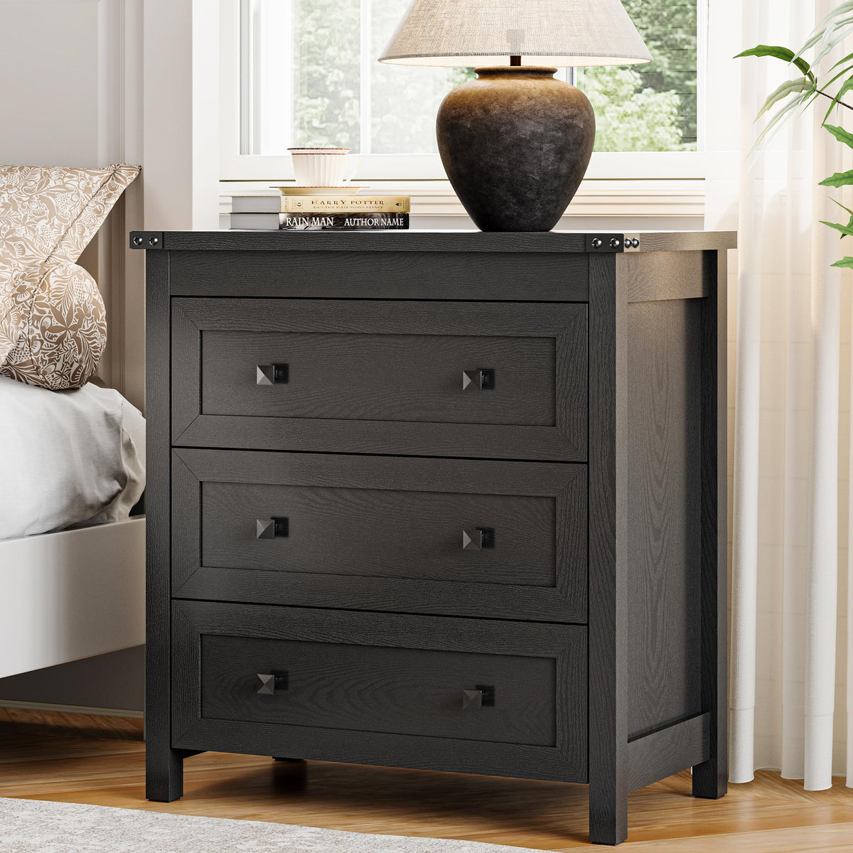 Xixini Three-Drawer Bedroom Dresser