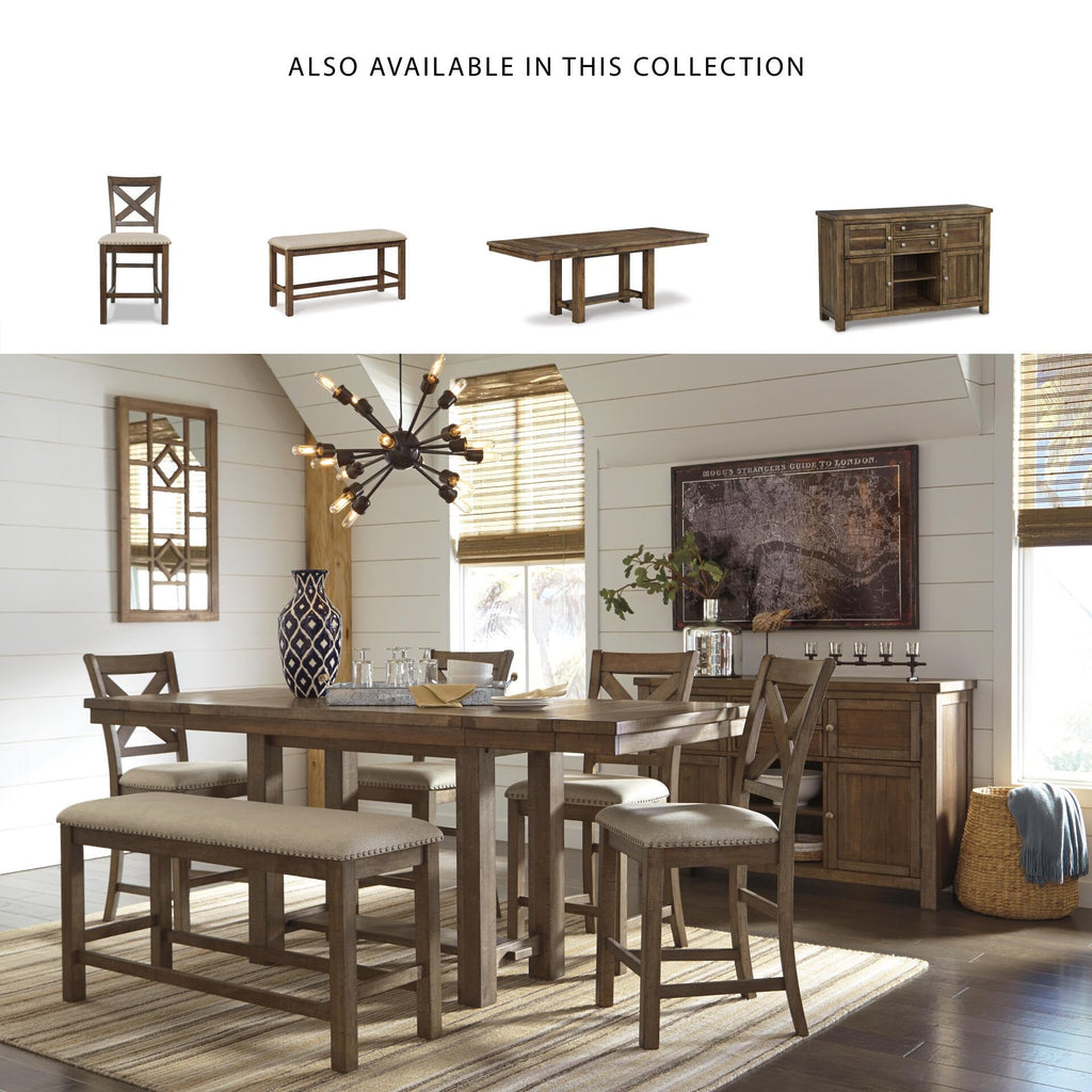 Ashley Moriville Upholstered Dining Bench