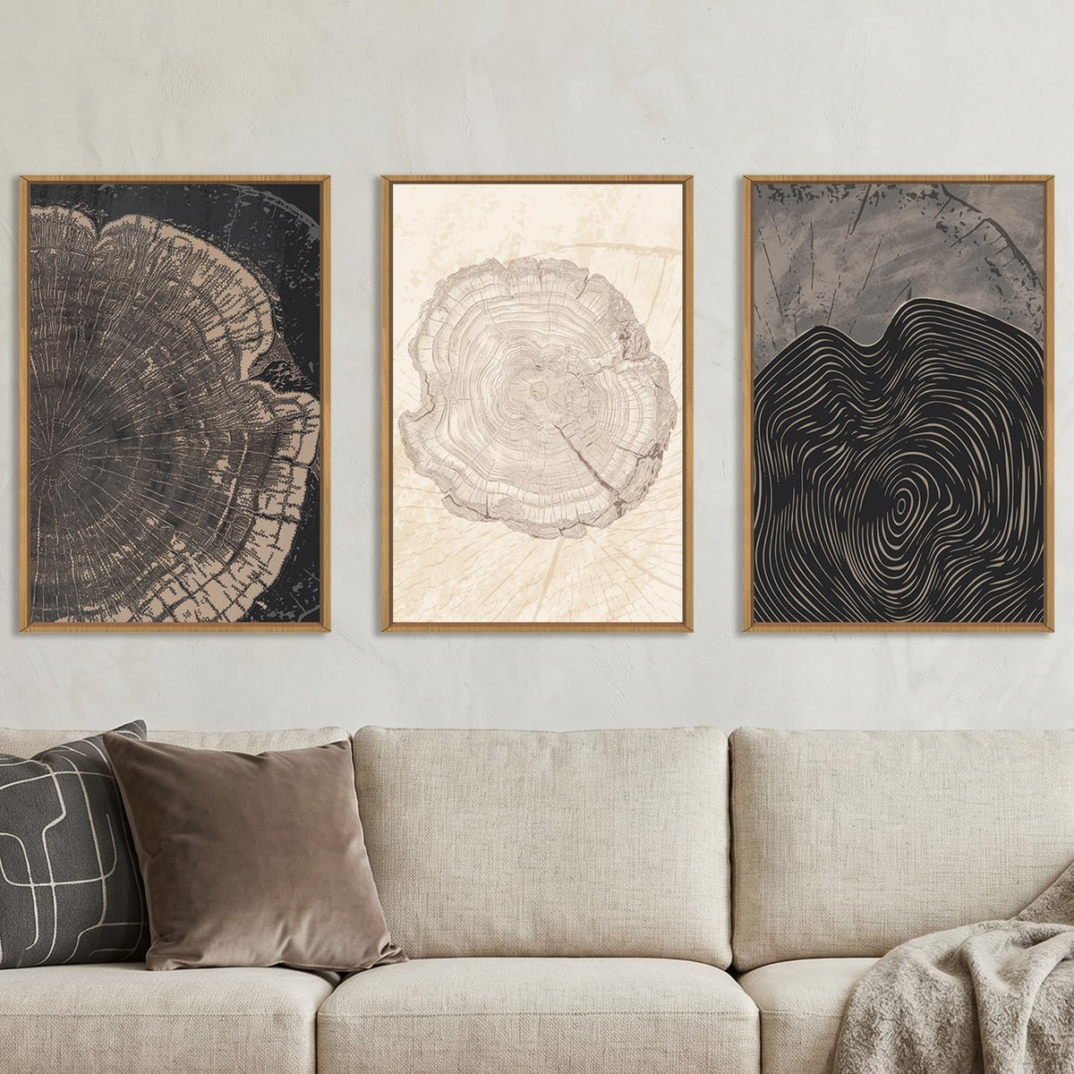 DRACIT Framed Canvas Wall Art Set