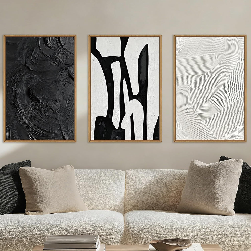 DRACIT Framed Canvas Wall Art Set