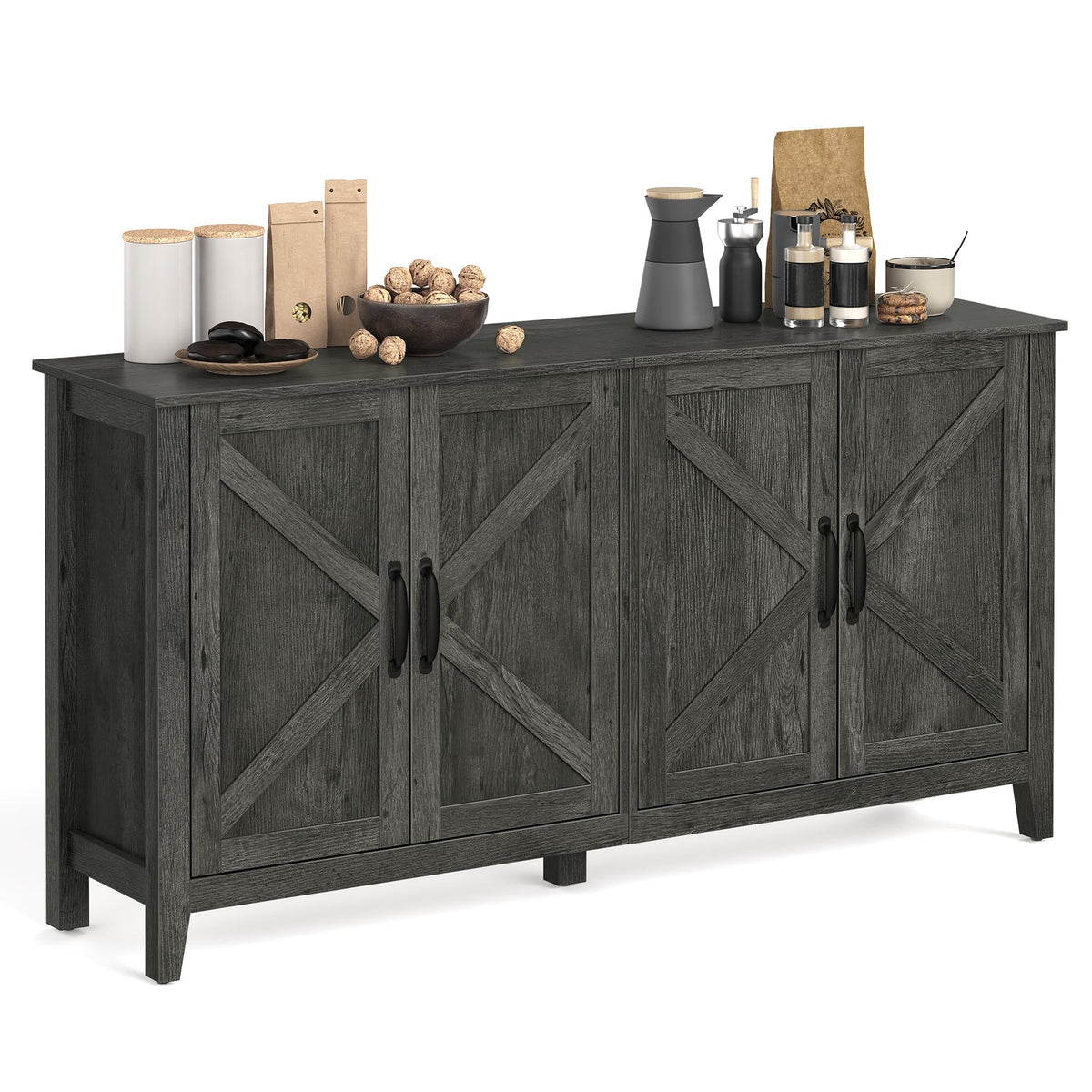 VASAGLE LIRY Buffet and Coffee Bar Cabinet