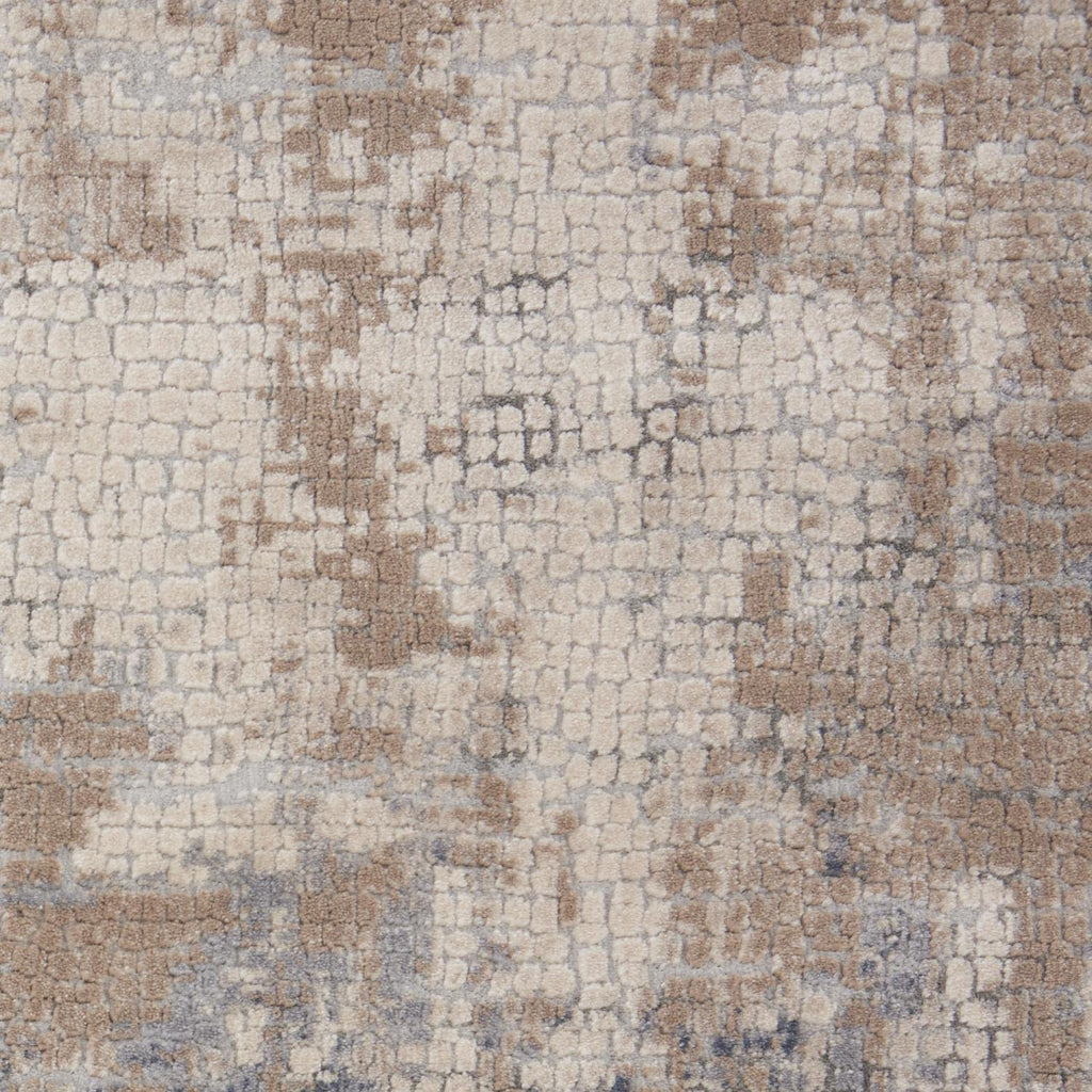 Nourison Rustic Beige and Grey Area Rug