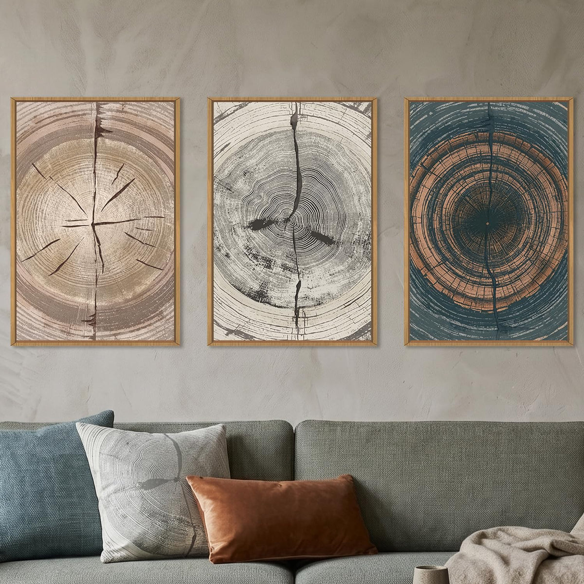 DRACIT Framed Canvas Wall Art Set