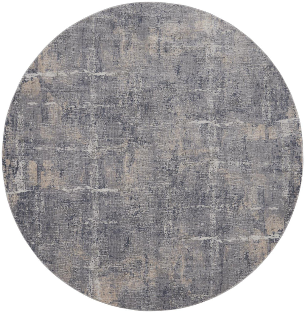 Nourison Rustic Beige and Grey Area Rug