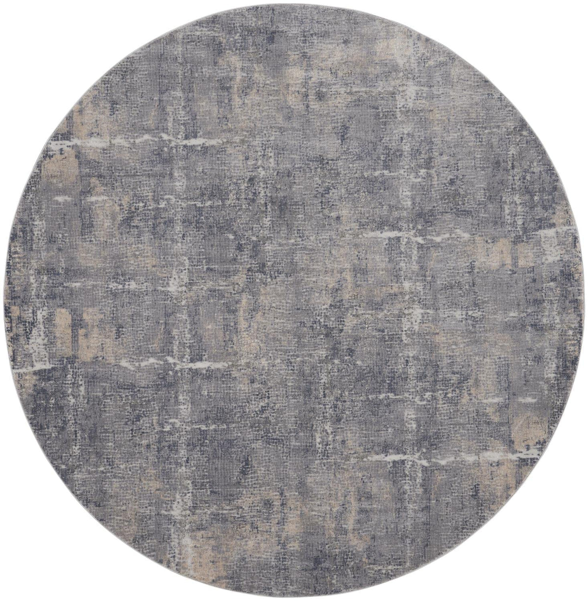 Nourison Rustic Beige and Grey Area Rug