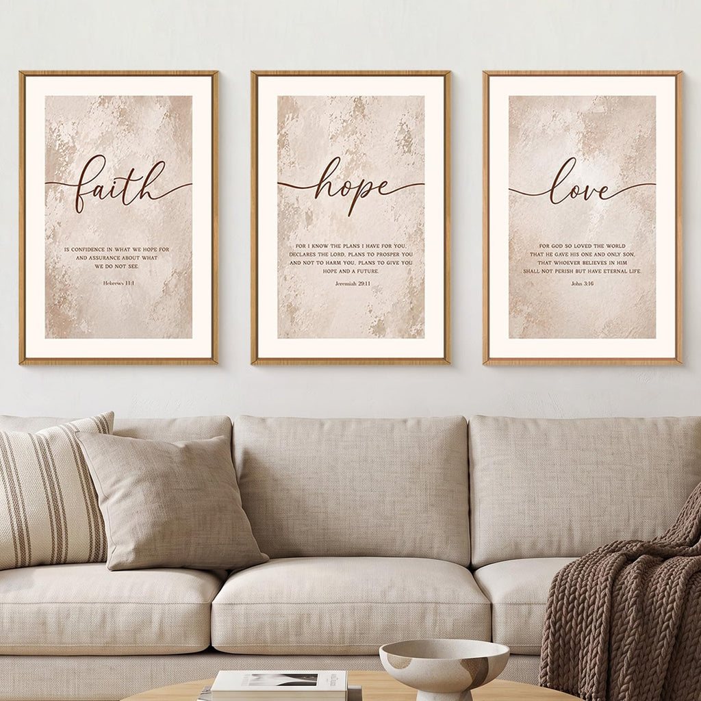 DRACIT Framed Canvas Wall Art Set