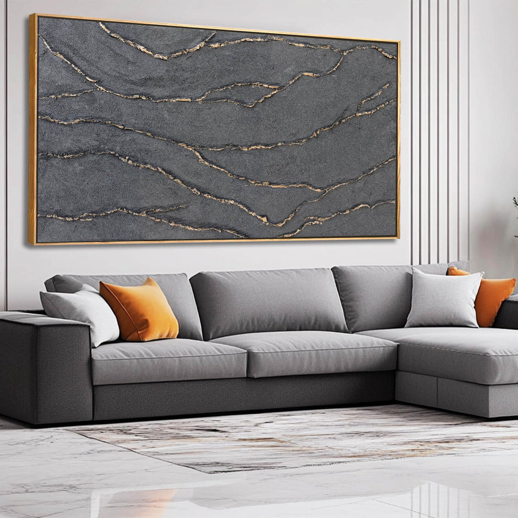 XIANSHOU Abstract Branch Canvas Wall Art