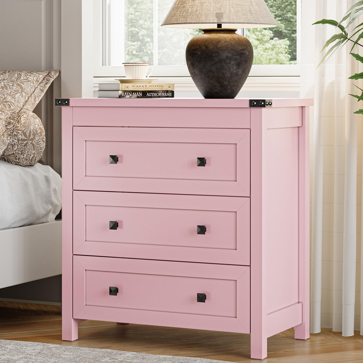Xixini Three-Drawer Bedroom Dresser