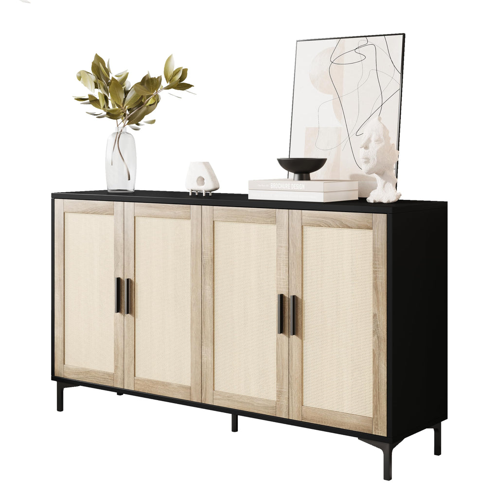JASIWAY 48-Inch Rattan Sideboard