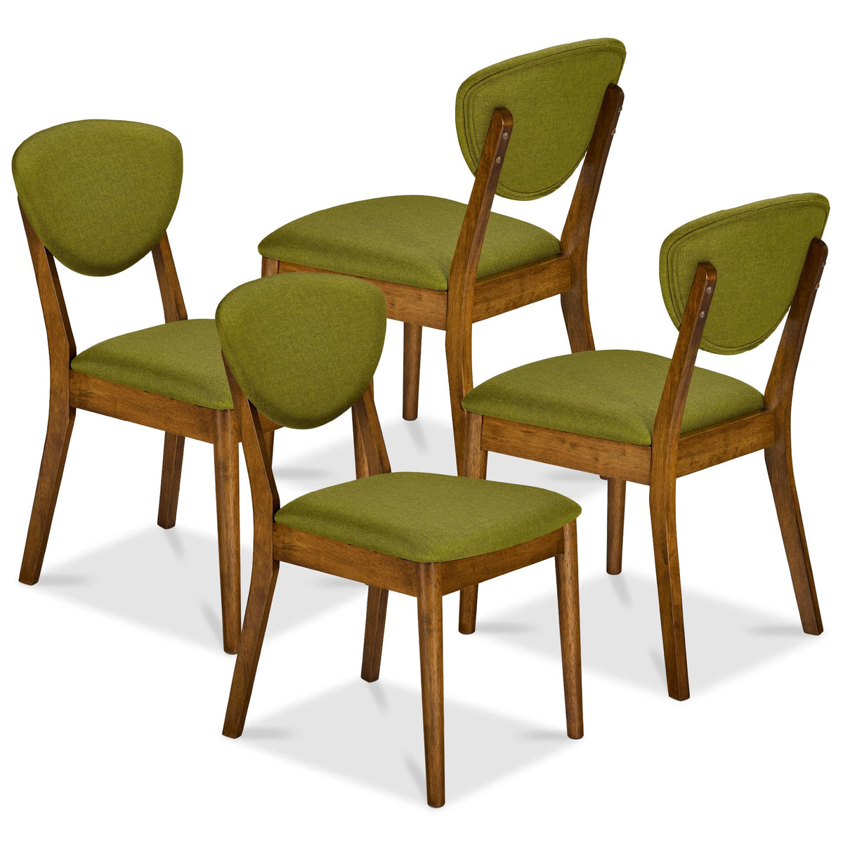 Best Choice Upholstered Wood Dining Chairs