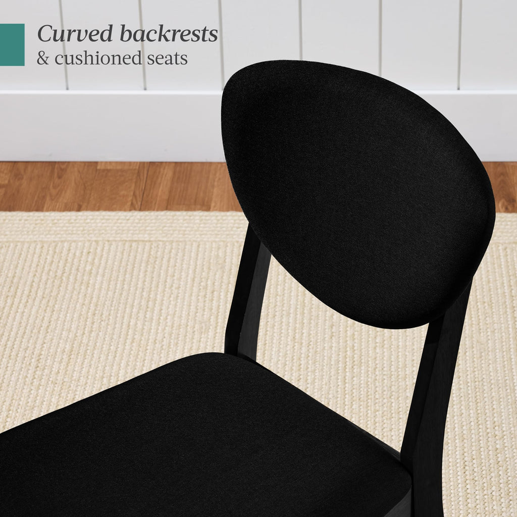 Best Choice Upholstered Wood Dining Chairs