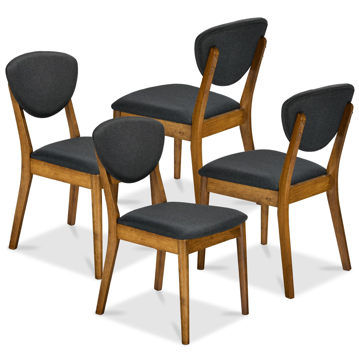 Best Choice Upholstered Wood Dining Chairs