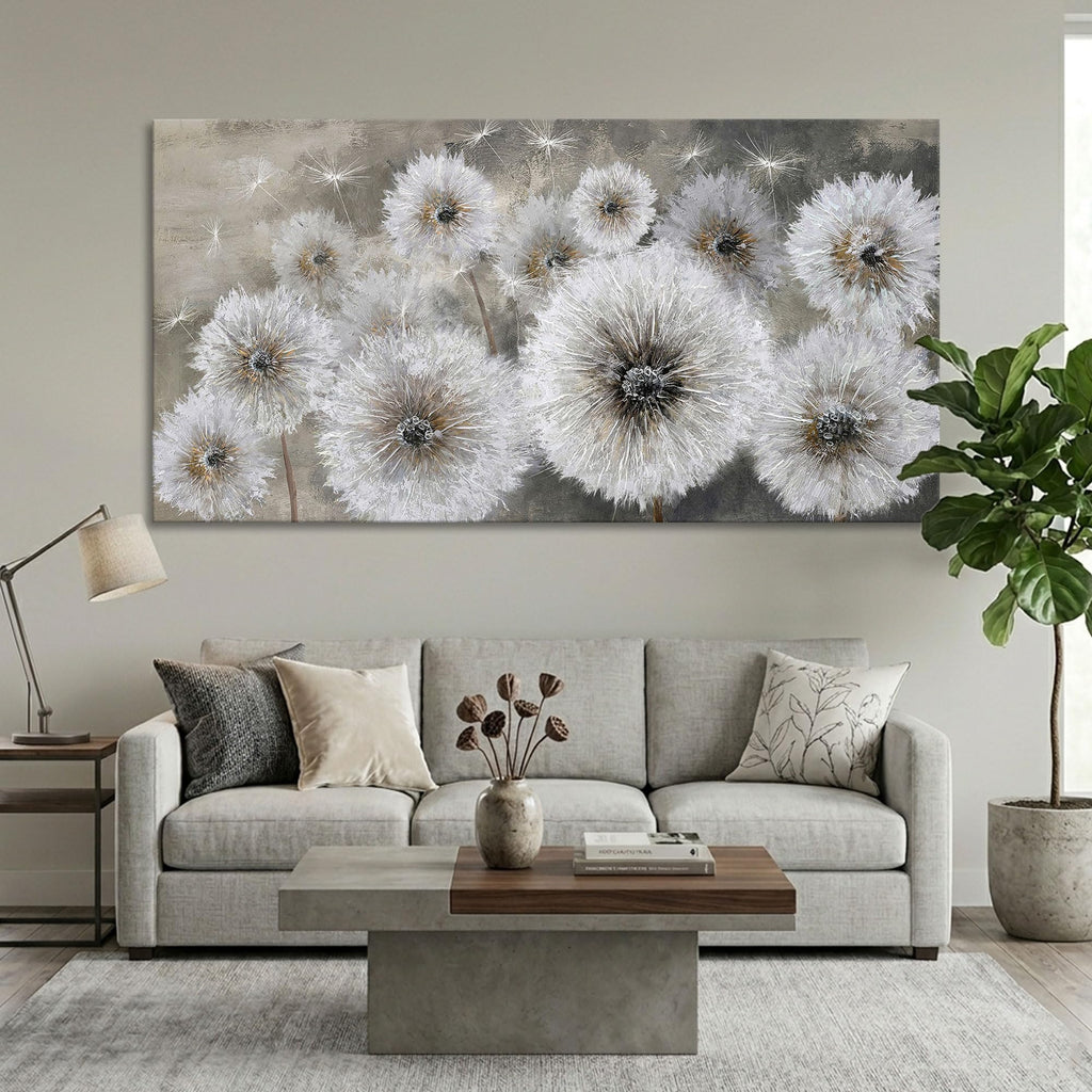 Pogusmavi Large Modern Canvas Wall Art