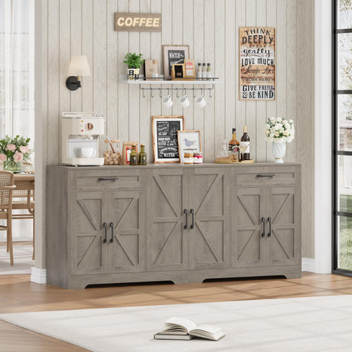 BOTLOG 71-Inch Farmhouse Sideboard
