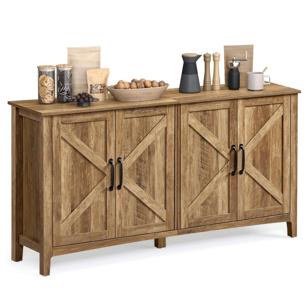 VASAGLE LIRY Buffet and Coffee Bar Cabinet