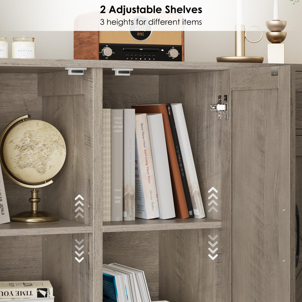 BOTLOG 71-Inch Farmhouse Sideboard