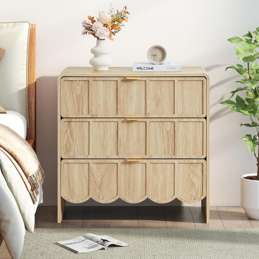 ORRD Wave-Fluted Drawer Dresser