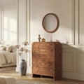EliteSet 63-Inch Curved Six-Drawer Dresser