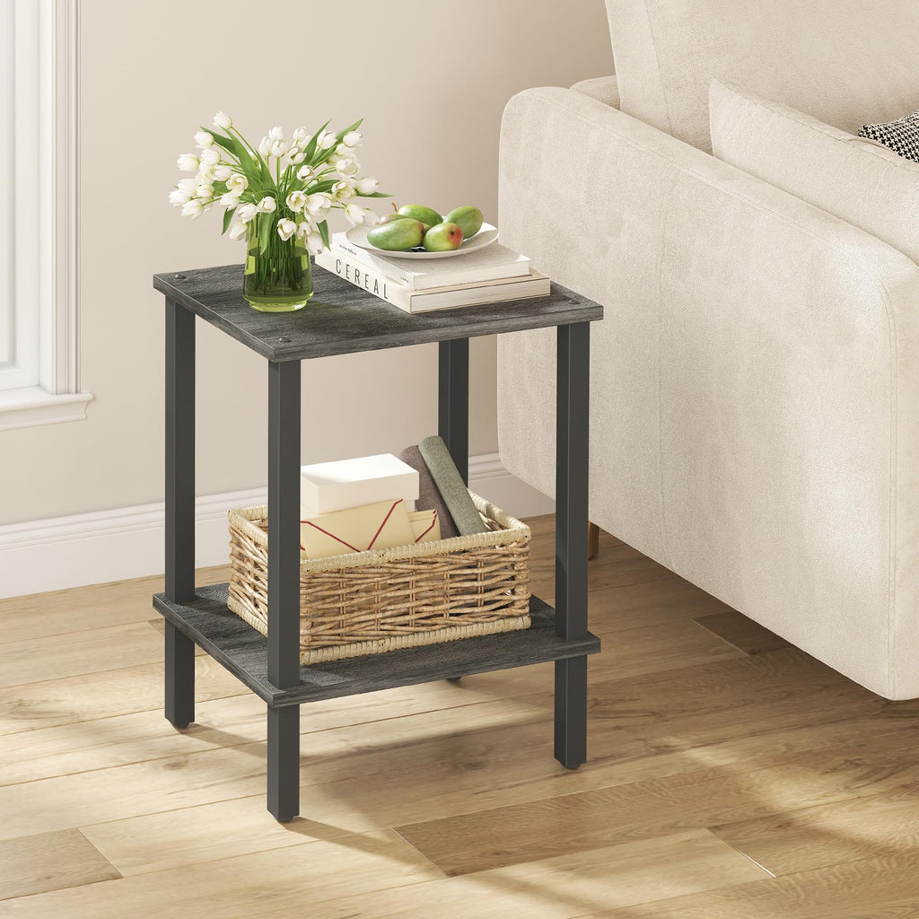 TUTOTAK Two-Tier Side Table