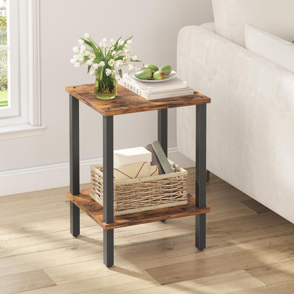 TUTOTAK Two-Tier Side Table