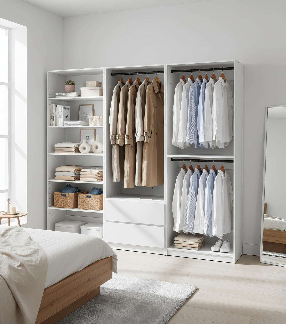 ESPIDOO Five-Piece Modular Wardrobe System