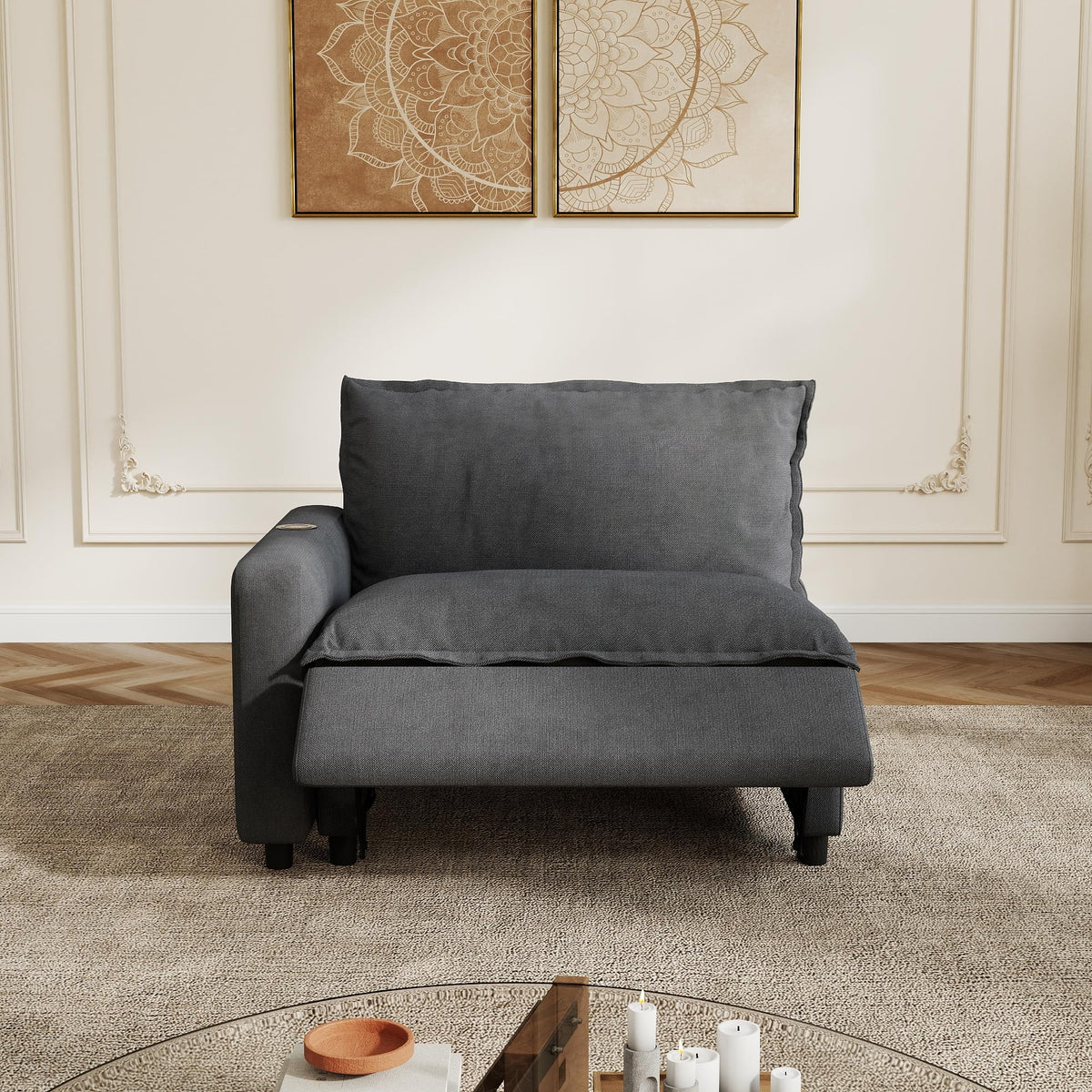 Power-Reclining Modular Sectional Sofa