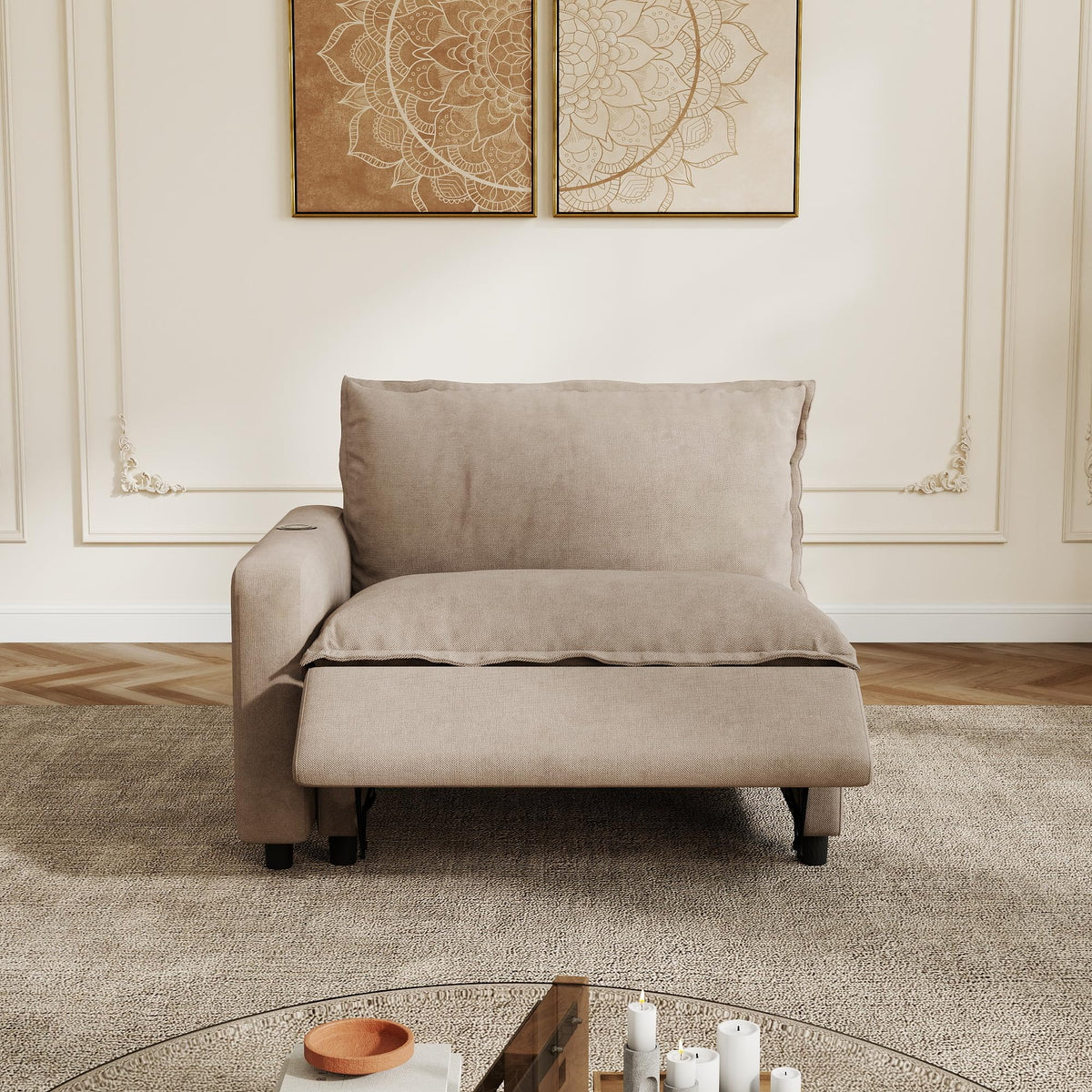 Power-Reclining Modular Sectional Sofa