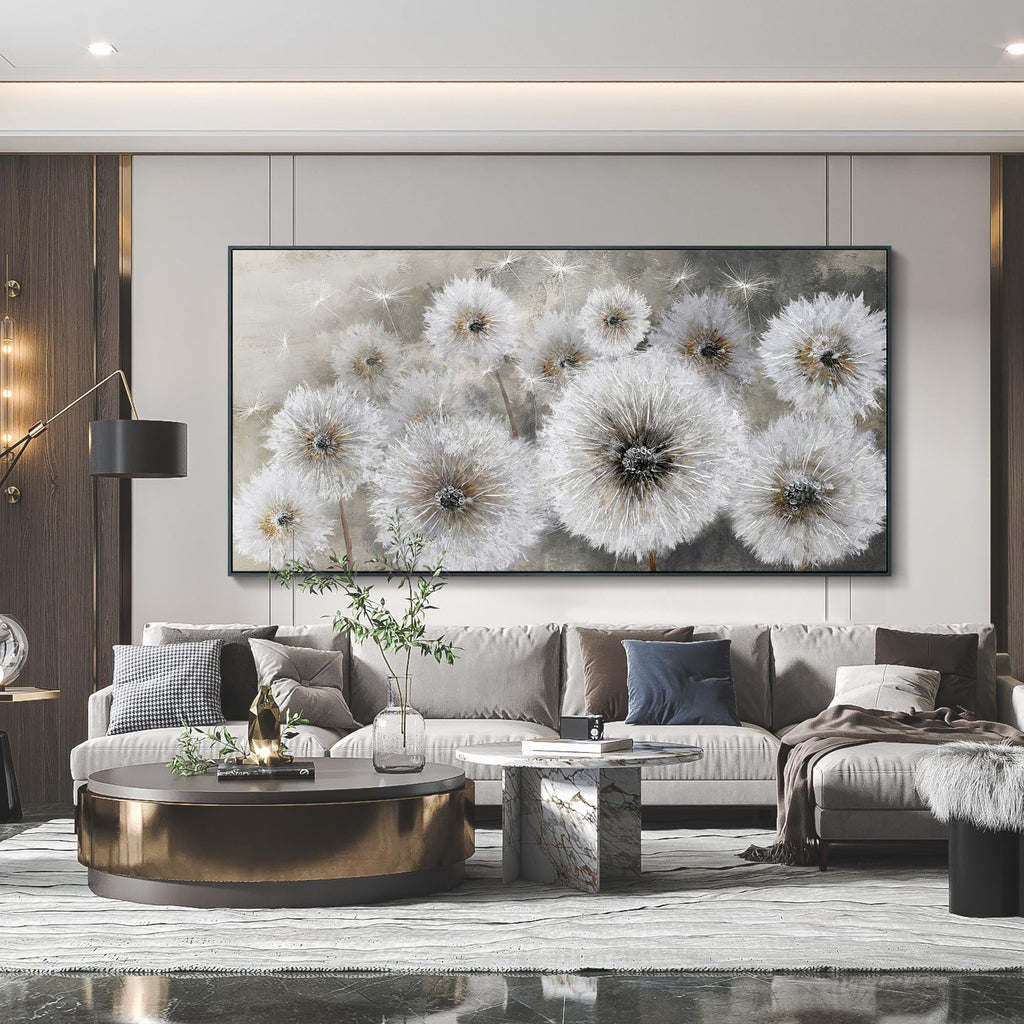 Pogusmavi Large Modern Canvas Wall Art